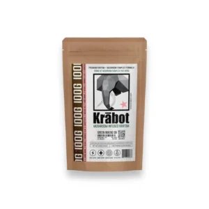 Krabot Kratom Mushroom Infused Powder Green Maeng Da