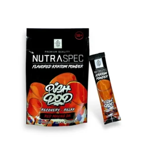 Krabot Kratom Powder Push Pop Red Maeng Da